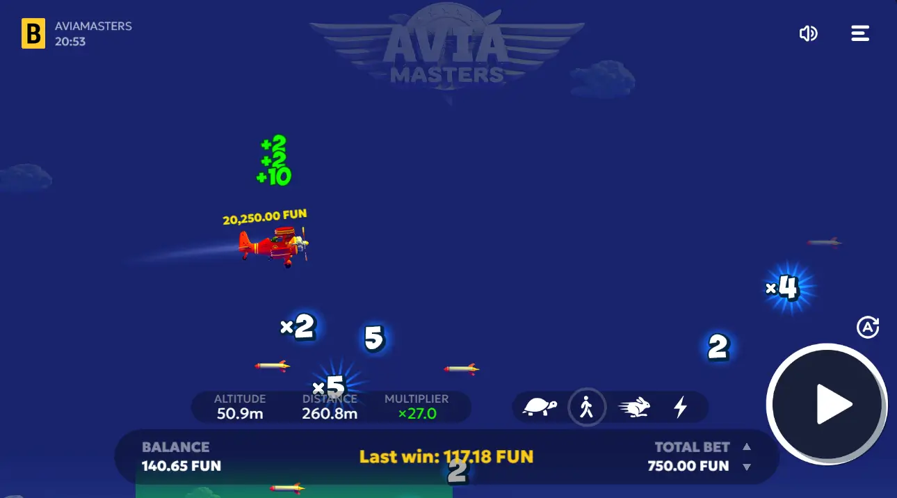 Avia Masters Big Win